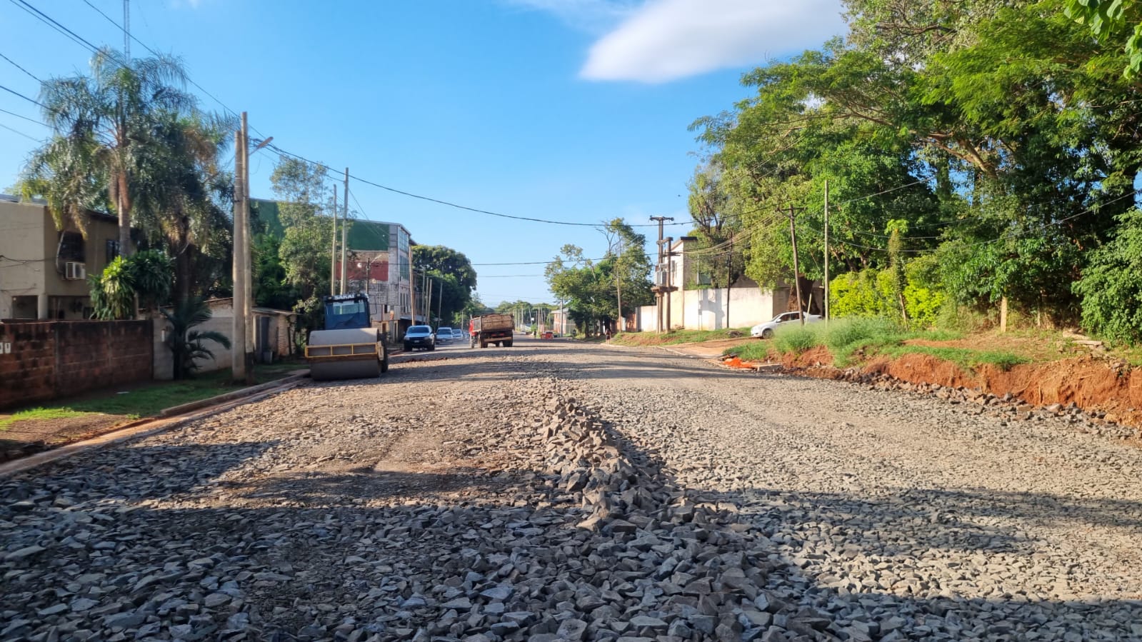 Municipales ejecutan obras en el barrio Apos y la chacra 107 de Posadas