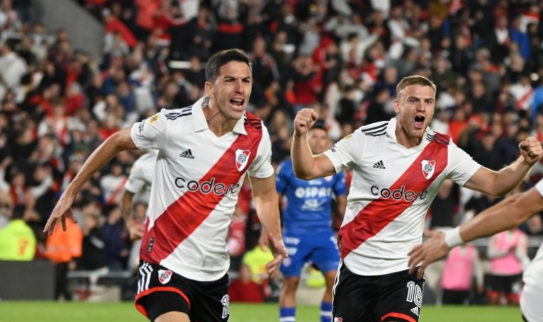 River le ganó a Unión y se afianza como el único líder de la Liga Profesional
