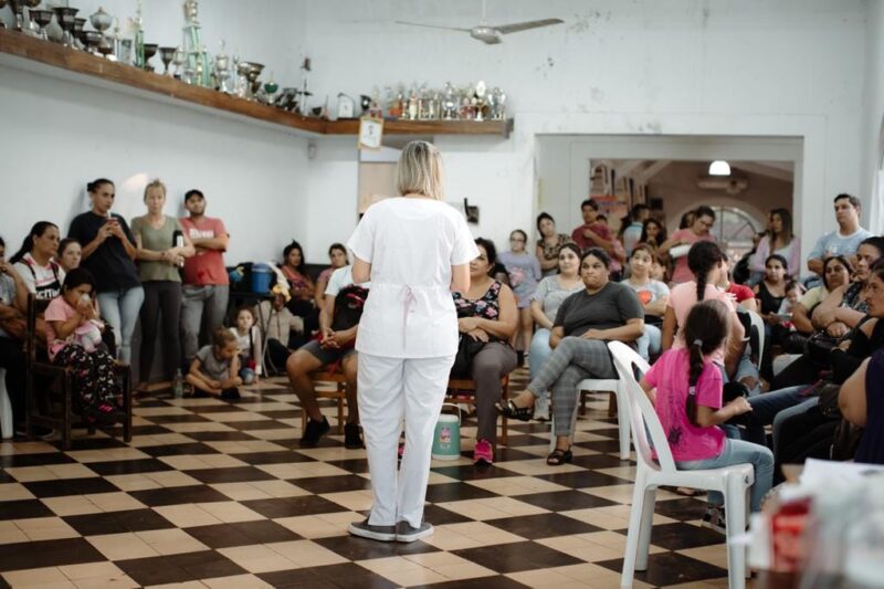 Garupá y Posadas: trabajan en la promoción y prevención de la salud 5 10 - zona capital 7 - 9