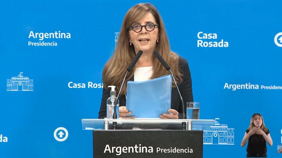 Cerruti dijo que Milei es “un riesgo para la democracia”