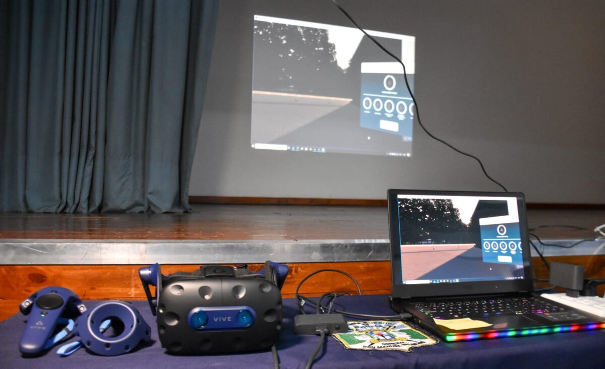 Capacitacion de Realidad Virtual en la escena del crimen 8 - 9