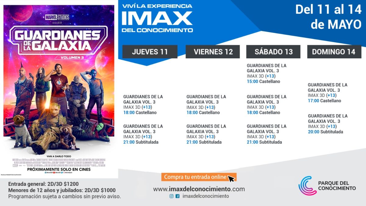 El IMAX del Conocimiento sigue con sus "Guardianes" favoritos 1 2 - Cartelera IMAX 4 - 1