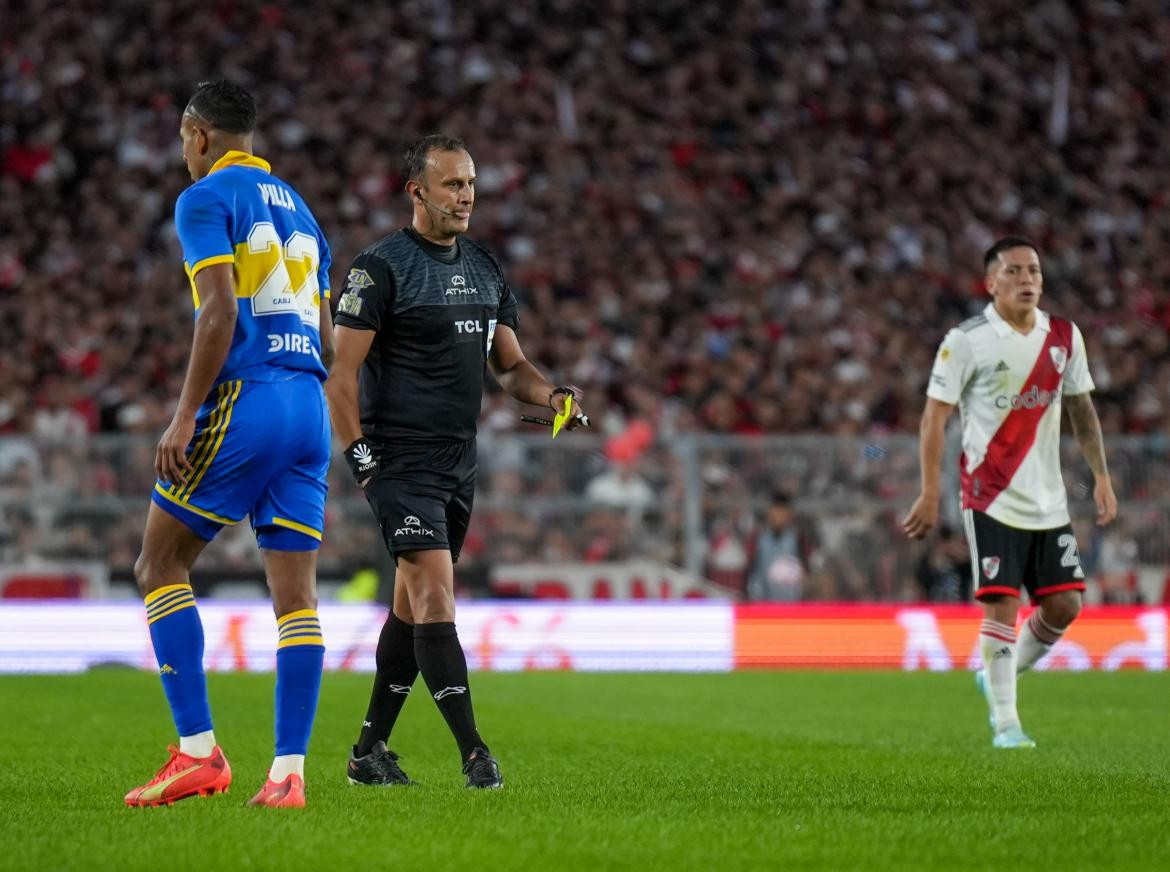 Darío Herrera fue parado del arbitraje tras el superclásico