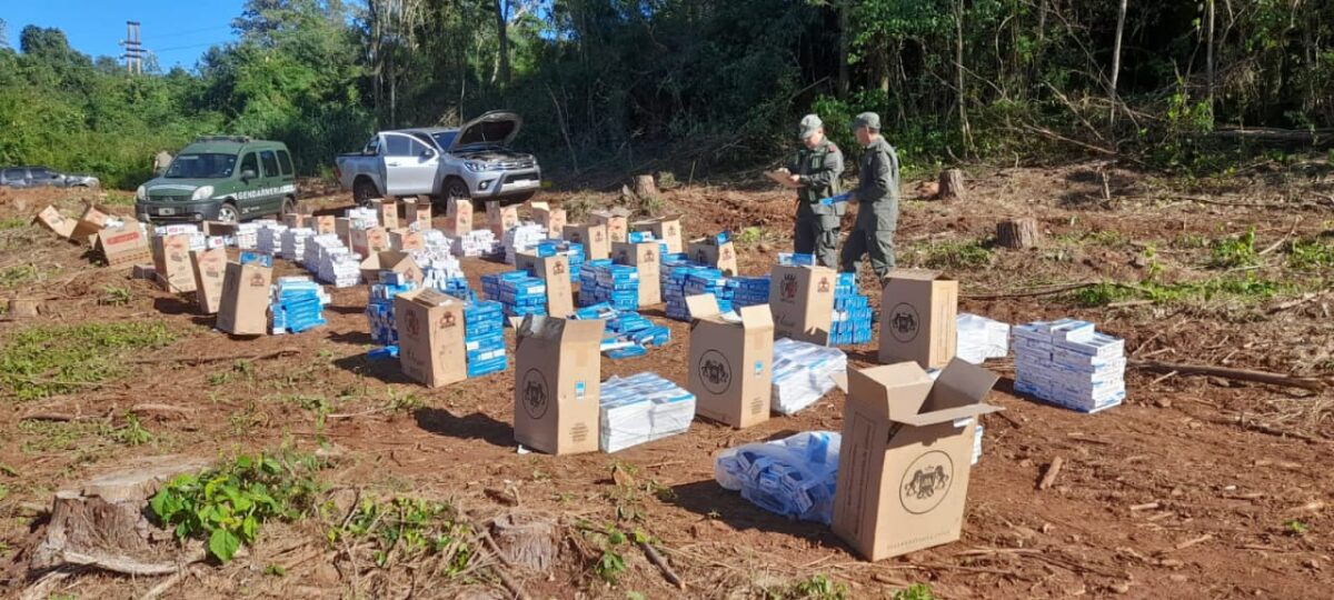 Santiago de Liniers: incautaron una camioneta con cigarrillos ilegales valuados en más de $5 millones