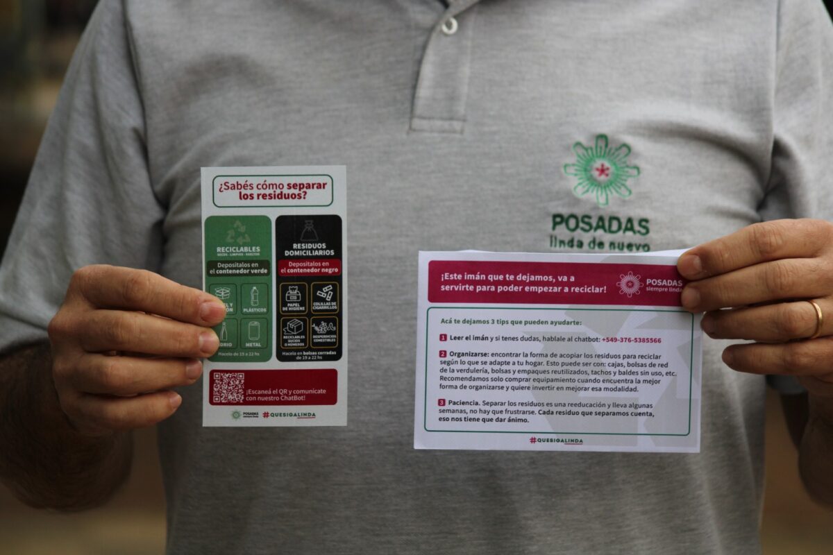 Ponen en funcionamiento el chatBot para informar acerca de la recolección diferenciada en Posadas 1 2 - IMG 20230522 WA0065 - 1