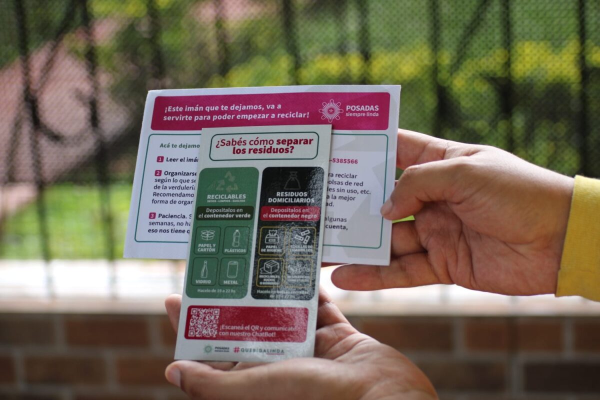 Ponen en funcionamiento el chatBot para informar acerca de la recolección diferenciada en Posadas