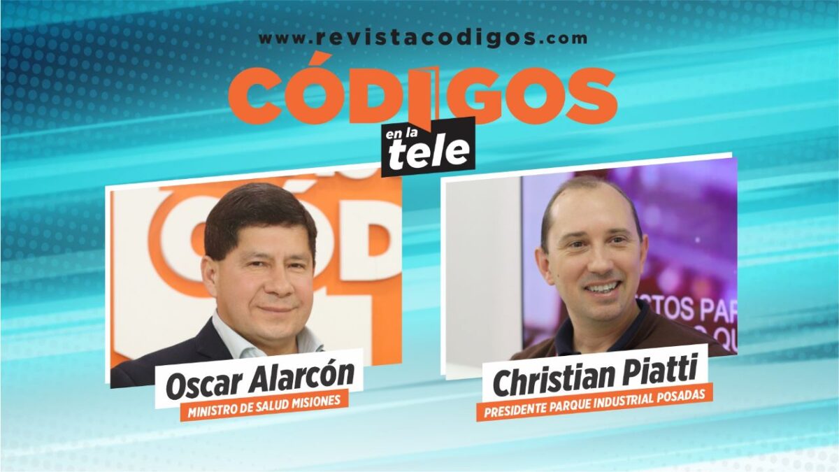 Oscar Alarcón y Christian Piatti pasaron anoche por una nueva edición de Códigos en la Tele