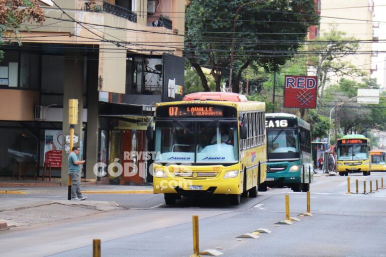 Rige desde este lunes la nueva tarifa de transporte público para Posadas, Garupá y Candelaria
