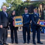La Policía cerró los festejos por su 167 aniversario con el acto central en la cascada de la costanera de Posadas 12 23 - acoto policia 12 - 22