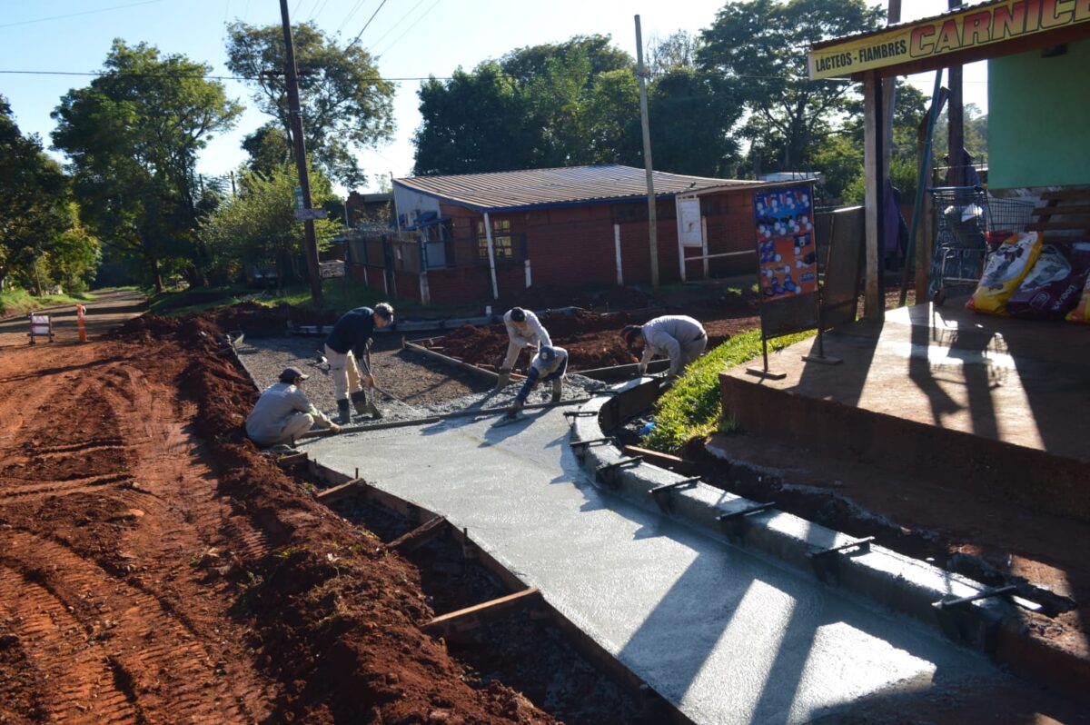 Posadas: mejoran la infraestructura para prevenir inundaciones en el barrio Jardín