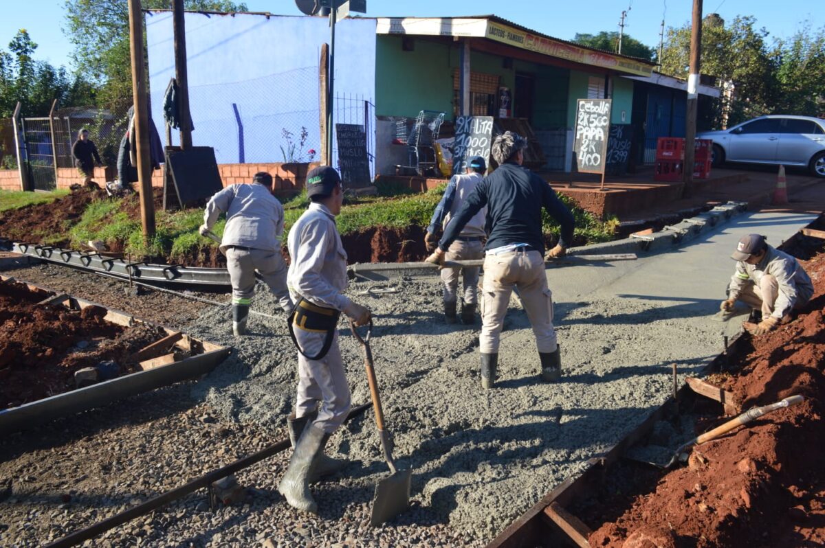 Posadas: mejoran la infraestructura para prevenir inundaciones en el barrio Jardín