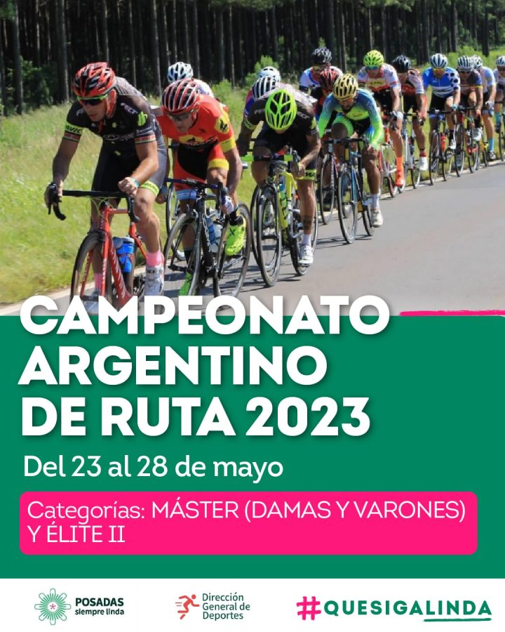 Presentaron el Campeonato Argentino de Ruta de Ciclismo que se correrá en Posadas 2 4 - ciclismo 2 - 3