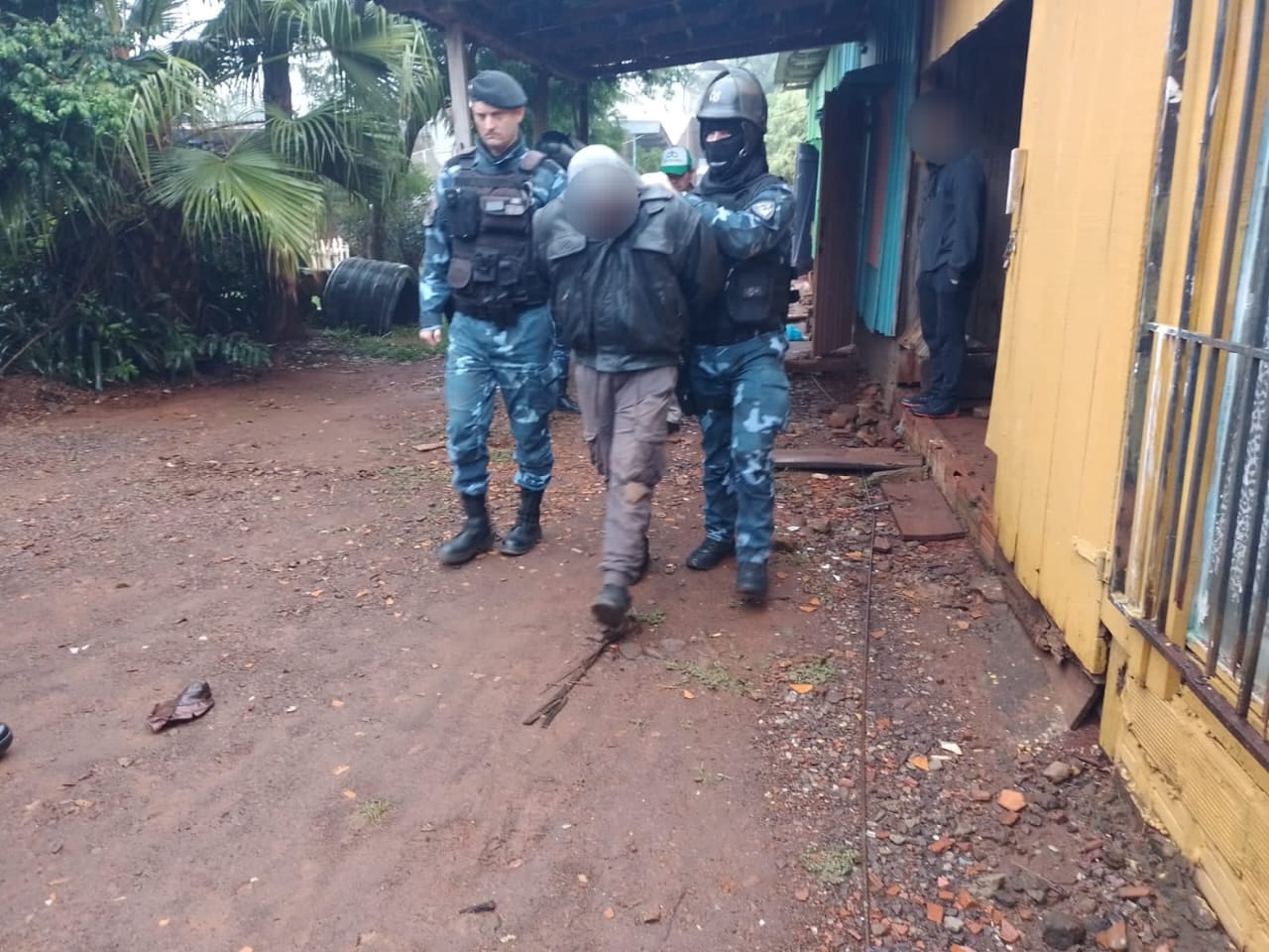 Atraparon a un hombre acusado por un homicidio en San Vicente gracias a cámaras de seguridad