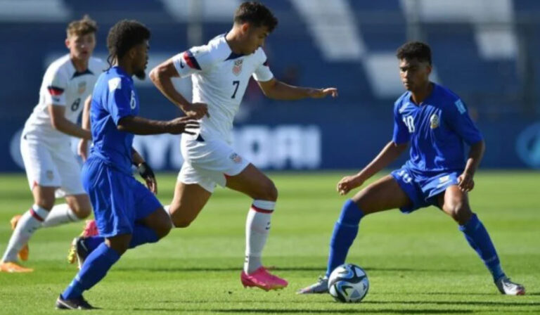 Mundial Sub-20: Estados Unidos goleó a Fiji y lidera su grupo