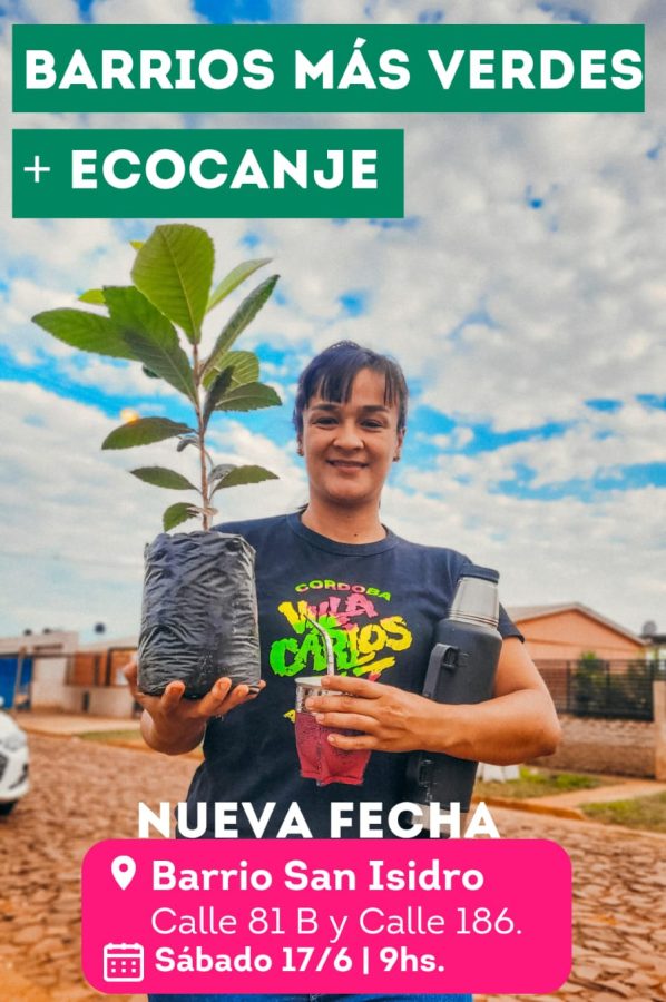 Promueven la arborización y embellecimiento urbano en Posadas 1 Promueven la arborización y embellecimiento urbano en Posadas