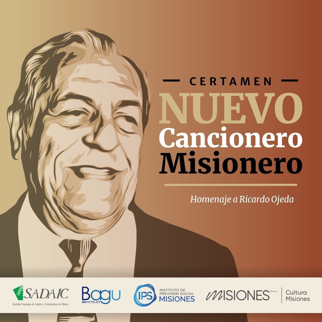 Lanzaron el certamen "Nuevo Cancionero Misionero" en homenaje a Ricardo Ojeda