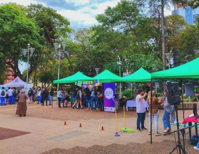 Concientizan en Posadas sobre la lucha contra el uso indebido de drogas