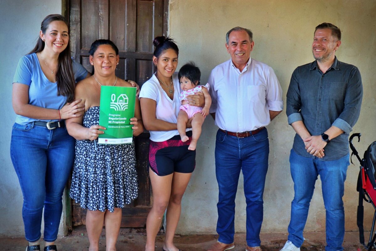 Familias de la chacra 233 de Posadas adquirieron sus permisos de ocupación