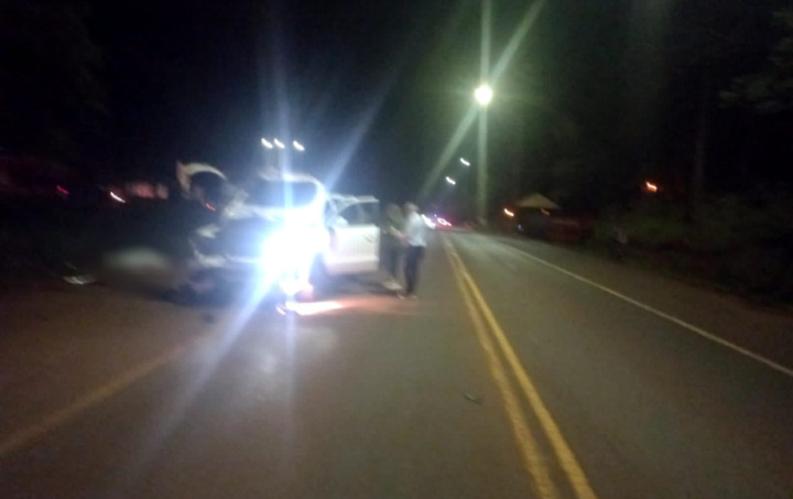 Un muerto tras choque frontal entre una camioneta y una moto en Mado