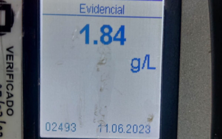 Peligro al volante: conducía ebrio en plena ruta y terminó detenido