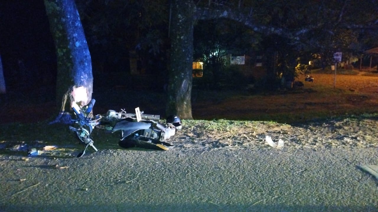 Falleció un motociclista tras un despiste en Apóstoles