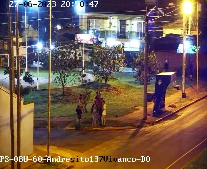 A través de las cámaras del 911 detectaron un hecho de violencia y asistieron a la víctima en Posadas 1 2 - asistencia 3 - 1