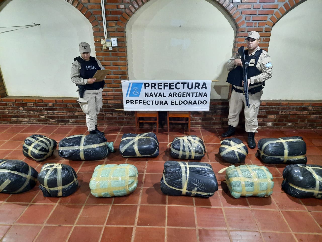 Eldorado: secuestraron 130 kilos de marihuana valuados en $83 millones