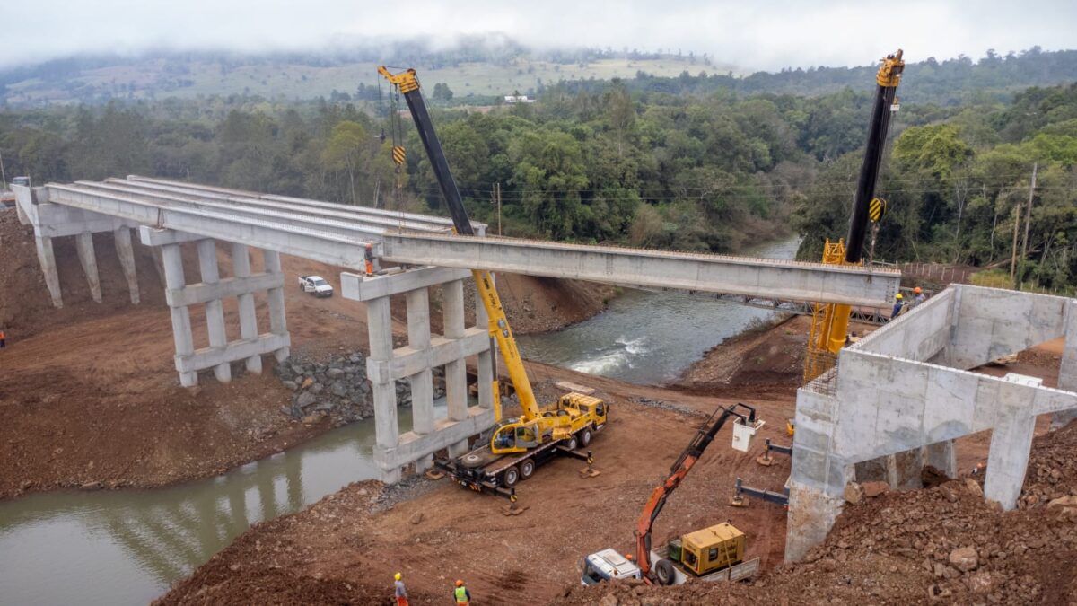 Vialidad Provincial avanza con la obra del nuevo puente Pindaytí 1 2 - puente Pindayti 2 - 1