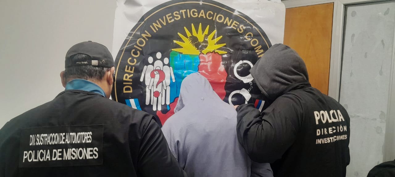 Capturaron a un brasileño involucrado en robos de automotores concretados en Posadas