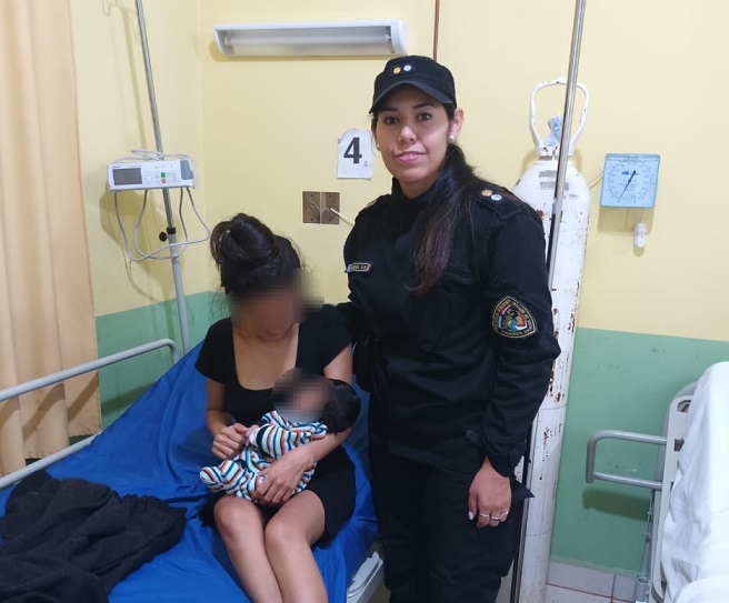 Apóstoles: policías salvaron la vida de un recién nacido con maniobras de RCP