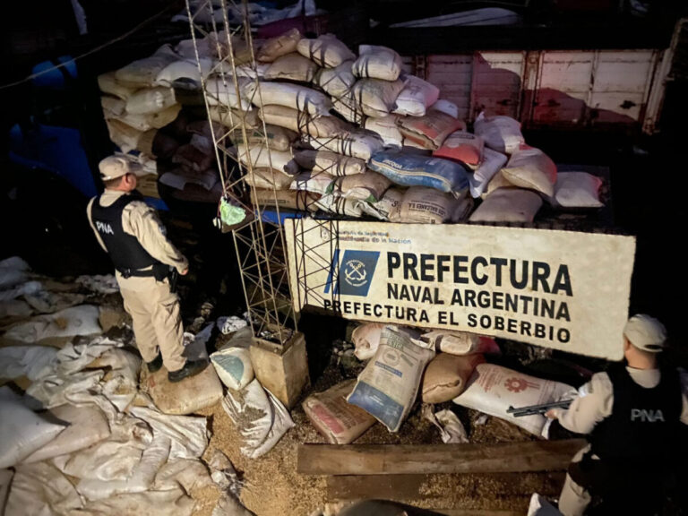 El Soberbio: secuestraron 12 mil toneladas de soja ilegal que eran transportadas a Brasil
