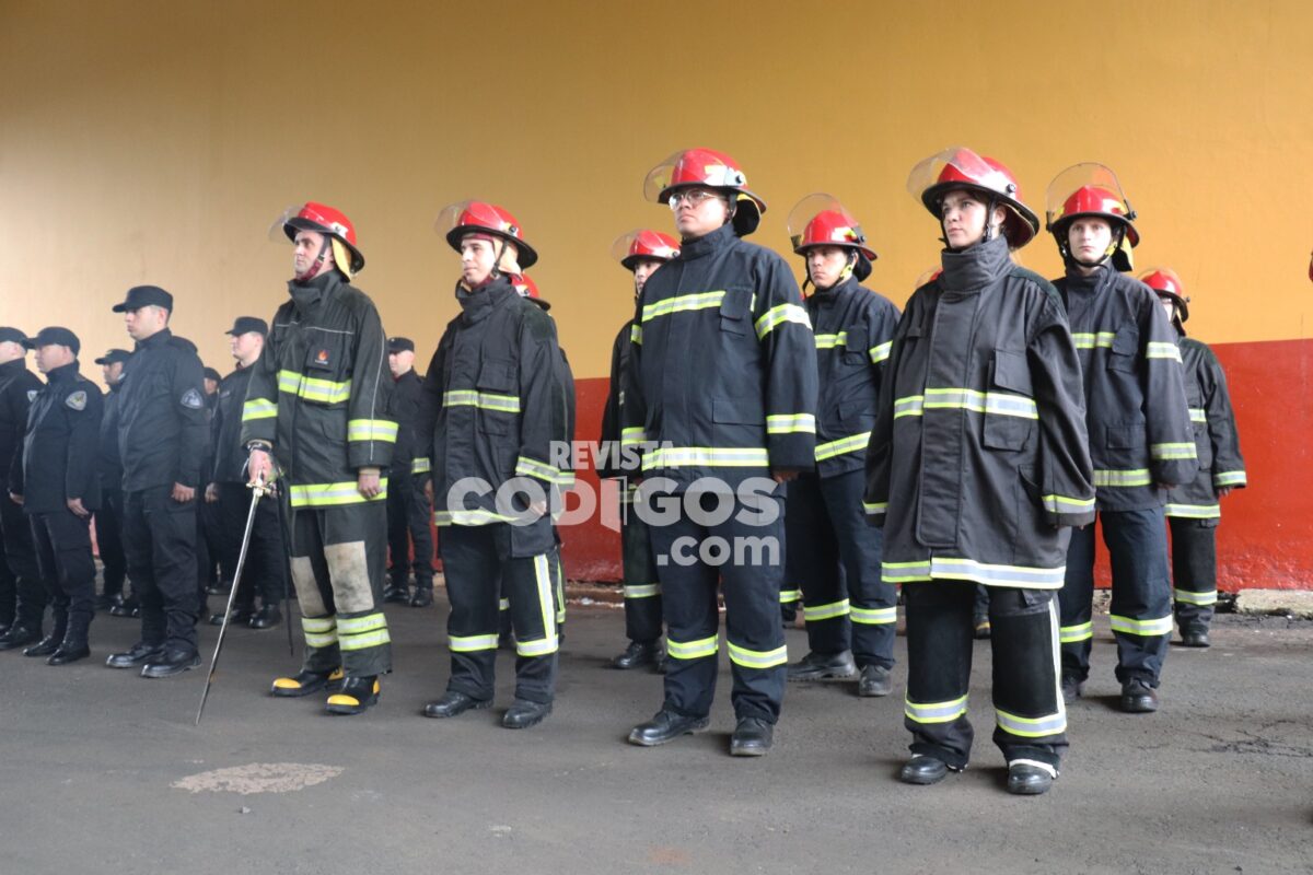 Los Bomberos de la Policía de Misiones conmemoraron sus 93 años de servicio a la comunidad