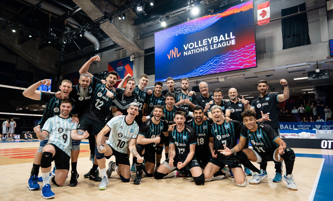 Vóley: Argentina superó a Alemania y clasificó a la fase final