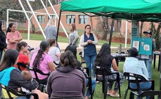 Realizaron una jornada de concientización y atención médica integral en el barrio Los Paraísos