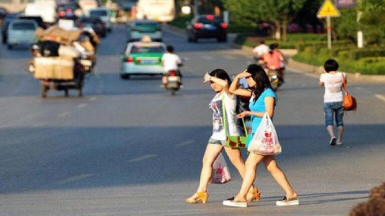 China registró una temperatura récord de 52,2 °C