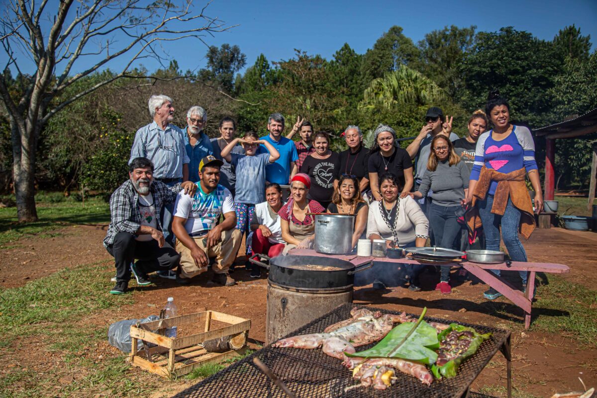 Cocina colectiva con producción local en el barrio el Porvenir II de Posadas