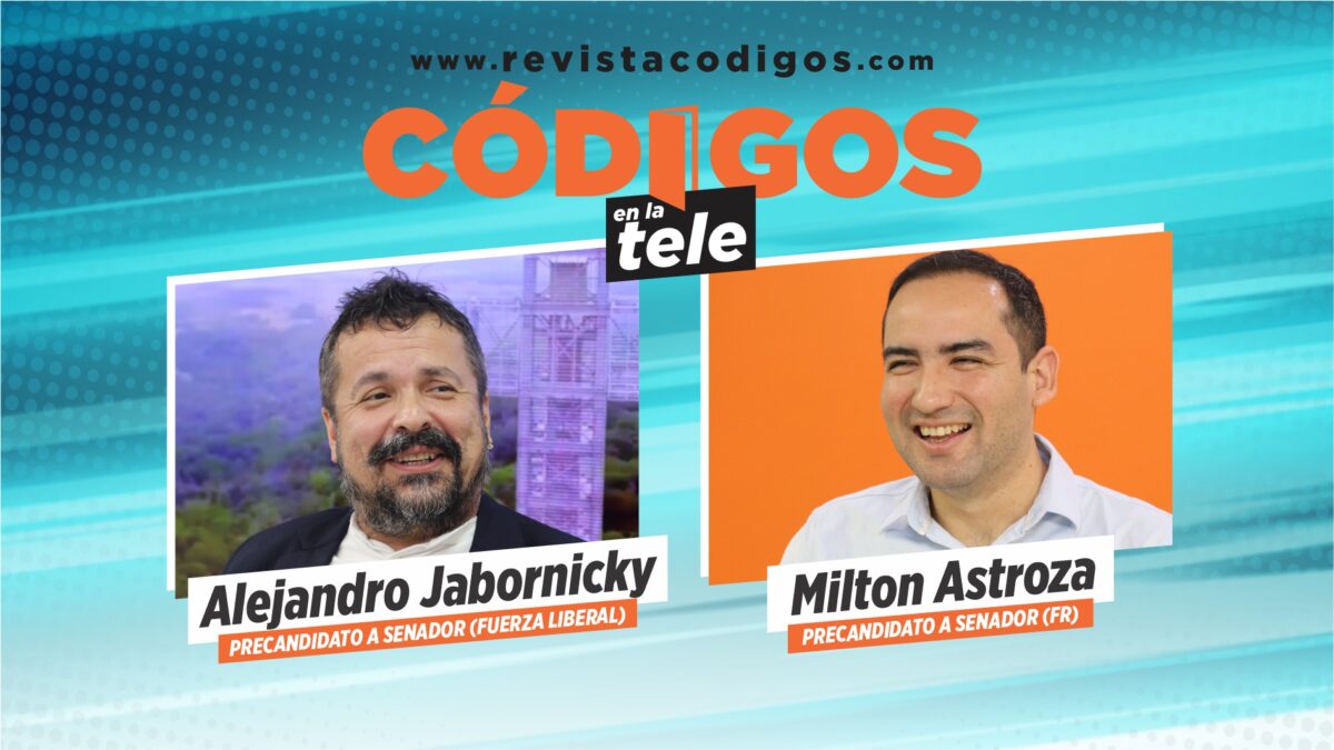 Jabornicky y Astroza pasaron anoche por Códigos en la Tele