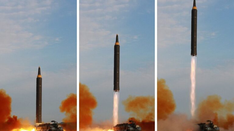 Corea del Norte disparó dos misiles por la aproximación de submarinos nucleares de Estados Unidos