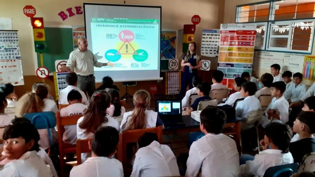 La Escuela Vial capacitó a 470 niños y niñas en San Pedro