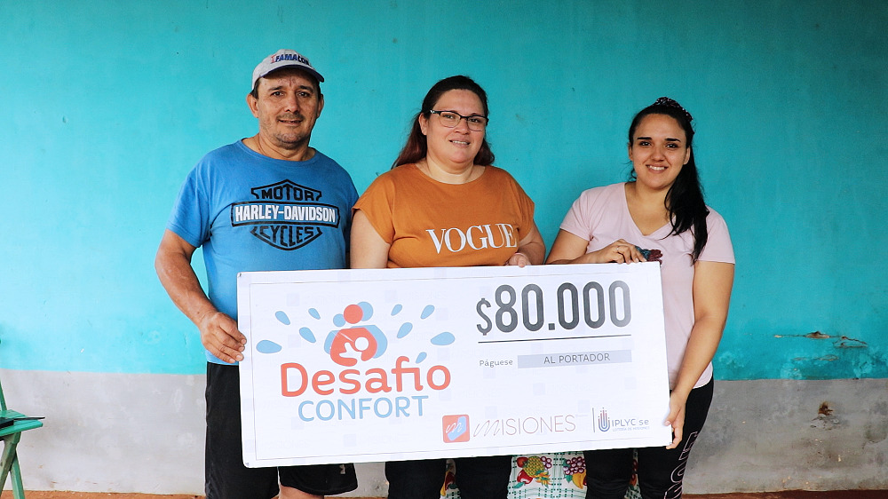 La ganadora del Desafío Confort utilizará el dinero para una cirugía 1 2 - Desafio Confort Analia Orellana Bonpland2.JPG - 1