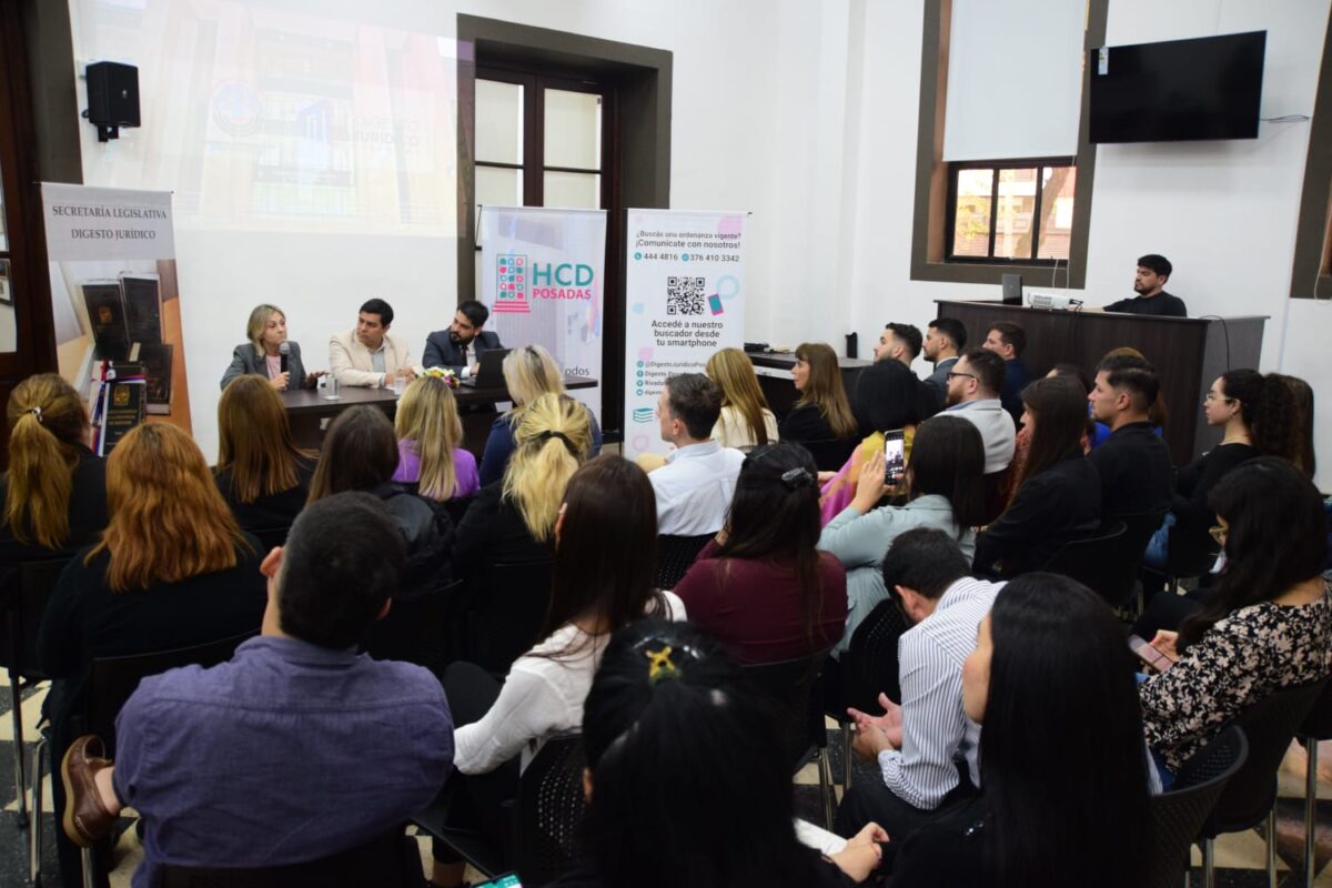 Se realizó la 1° capacitación sobre Consolidación Normativa Municipal en Posadas