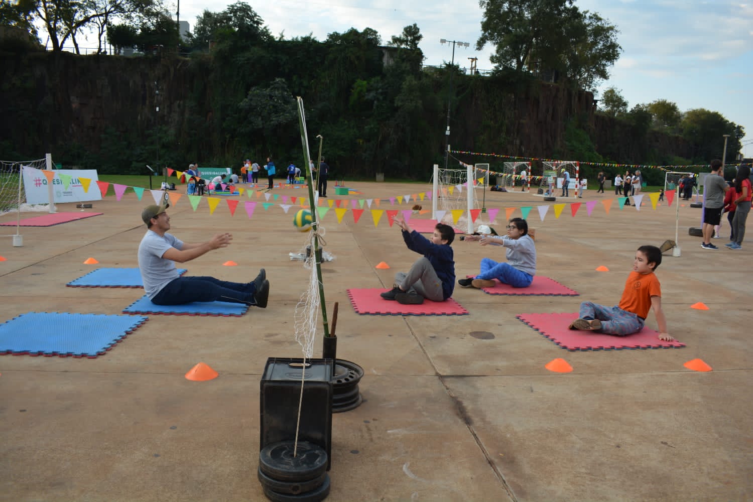 Realizaron exitosa jornada de deportes adaptados en la Costanera