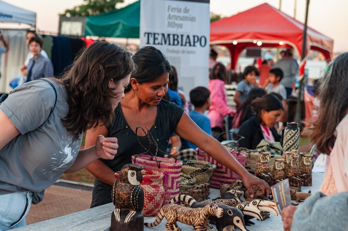 Realizaron la primera edición del Festival de Coros Infantiles Mbya