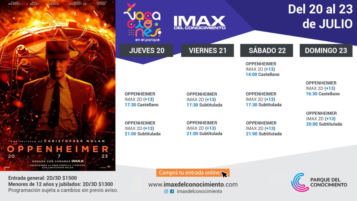 Oppenheimer IMAX - 1