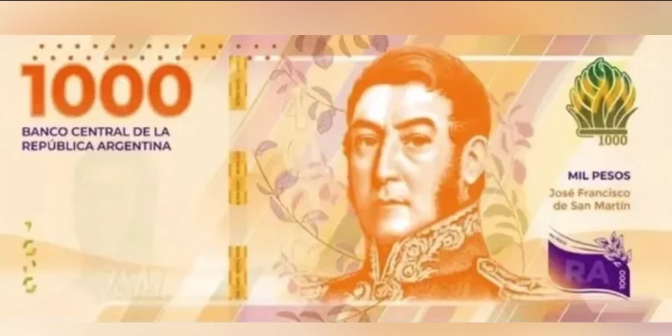 billete de mil - 1