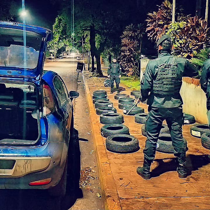 Eldorado: decomisaron millonarios cargamentos de neumáticos y combustible