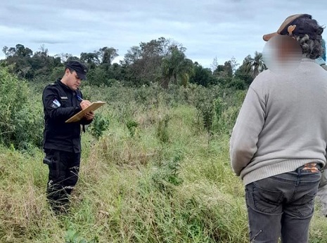 Los Helechos: encontraron el cuerpo de una mujer en una plantación de yerba
