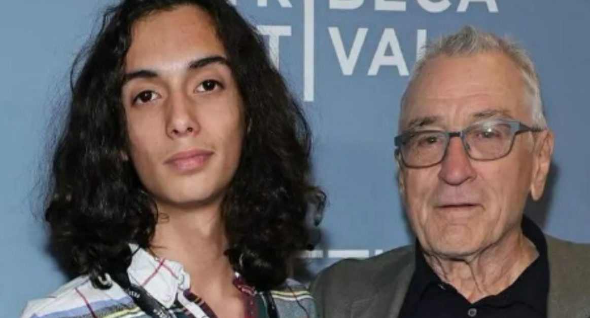 Murió uno de los nietos de Robert De Niro a los 19 años