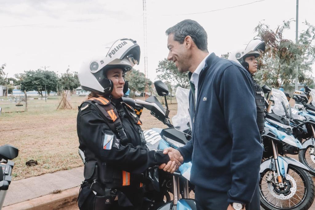 La Policía de Misiones incorpora motocicletas para reforzar la seguridad vial