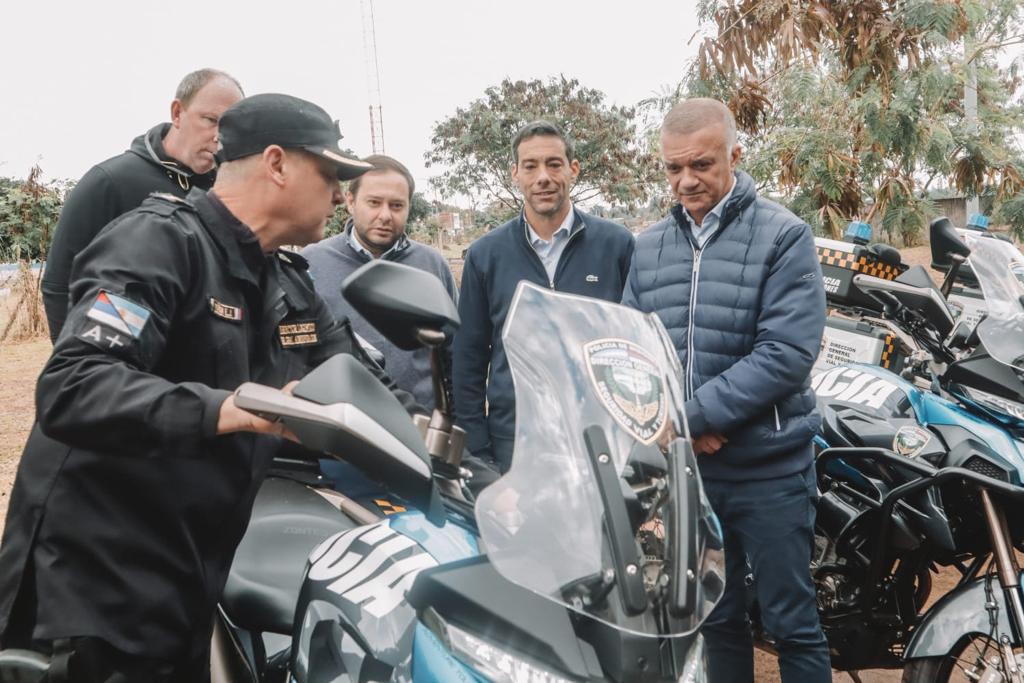 La Policía de Misiones incorpora motocicletas para reforzar la seguridad vial